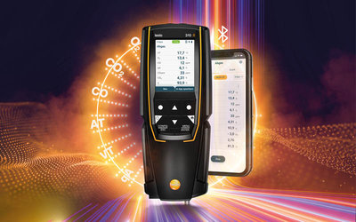 testo 310 II : nouvel analyseur de combustion alliant...