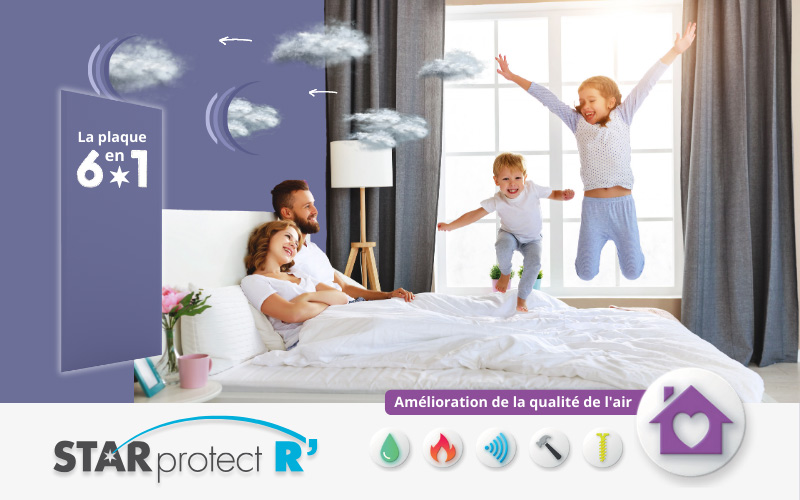 STARprotect R’, la plaque de plâtre la plus polyvalente du marché ! - Batiweb