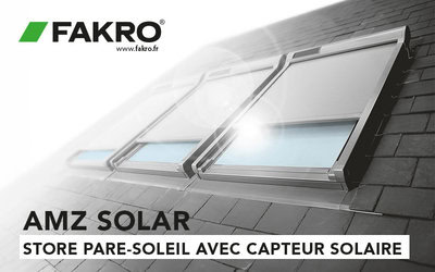 AMZ SOLAR un store pare-soleil avec capteur...