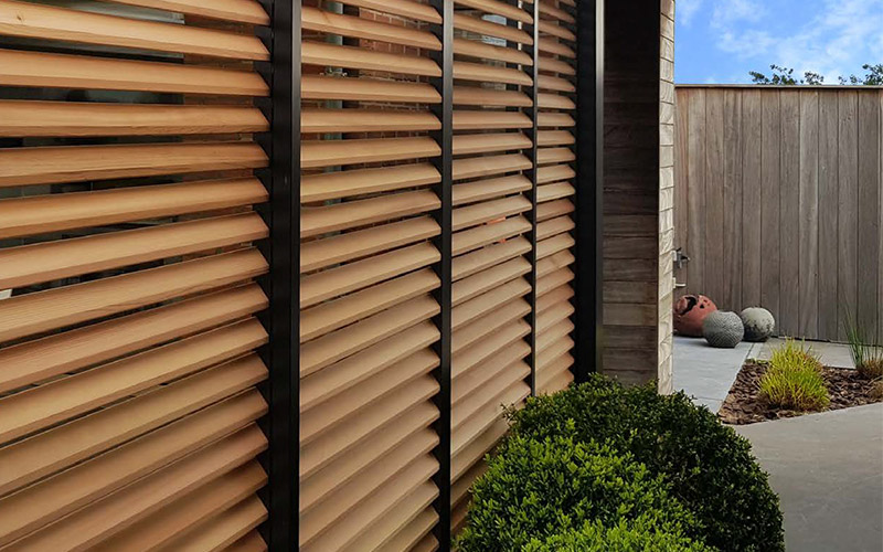 DucoSlide : panneaux coulissants brise-soleil - Batiweb