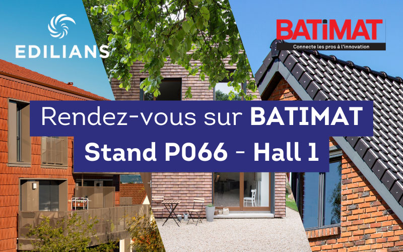 BATIMAT 2024 : L’innovation EDILIANS pour des toitures durables - Batiweb