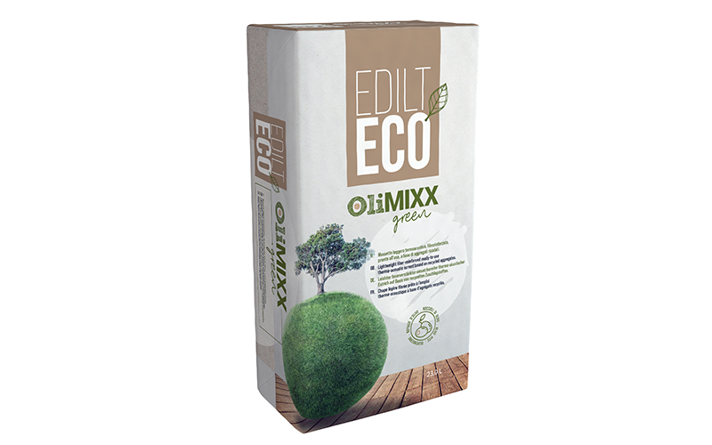 Nouveauté Batimat : la chape OliMIXX® Green d’EDILTECO® France, la chape légère vertueuse à base de noyaux d’olive pour alléger les structures ! - Batiweb