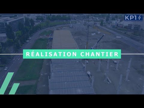 Chantier de l'hôtel de Logistique Urbaine (HLU) - Lyon Gerland - Batiweb