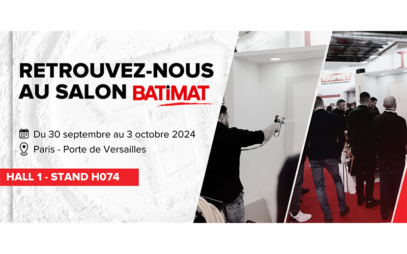 Toupret annonce sa participation au salon Batimat 2024 - Batiweb