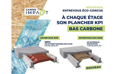 À chaque étage son plancher bas carbone KP1...
