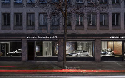 HIMACS “Sanremo” au Stars@Mercedes-Benz Store,...