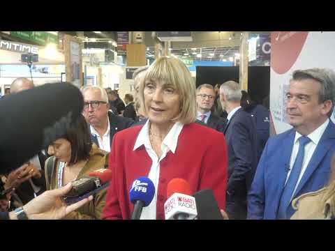 Interview de la Ministre du Logement à BATIMAT 2024 - Batiweb