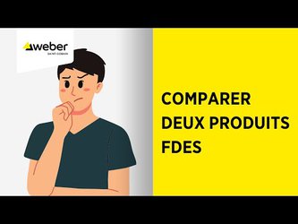 Comment comparer deux produits sous FDES...