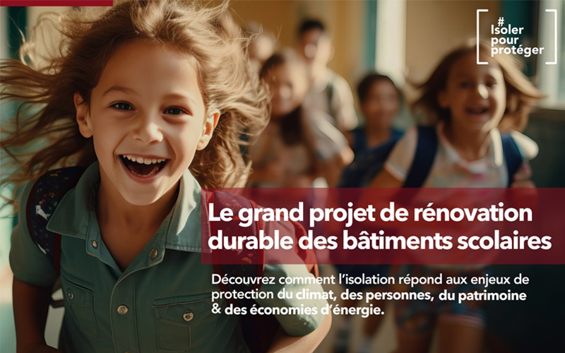 Rénovation du bâti scolaire : sécurité et performance avec l’isolation ROCKWOOL - Batiweb