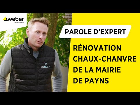 R novation Chaux chanvre De La Mairie De Payns
