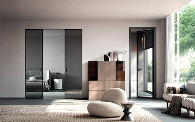 Portes verre et alu ECLISSE : design, lumière,...