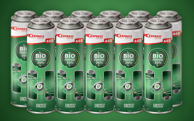 Guilbert Express lance sa cartouche gaz biopropane...