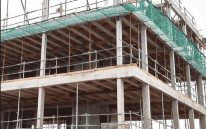 Système poteaux-dalle bois-béton bas carbone réversible - Batiweb