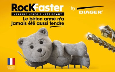 Foret RockFaster : perçage rapide et précis...