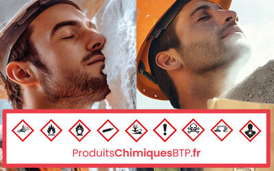 Produits chimiques dans le BTP : un risque...