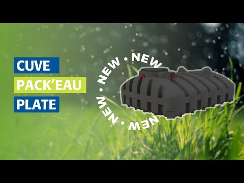 Pack’Eau plate Sebico : récupérez l’eau de pluie en vidéo - Batiweb