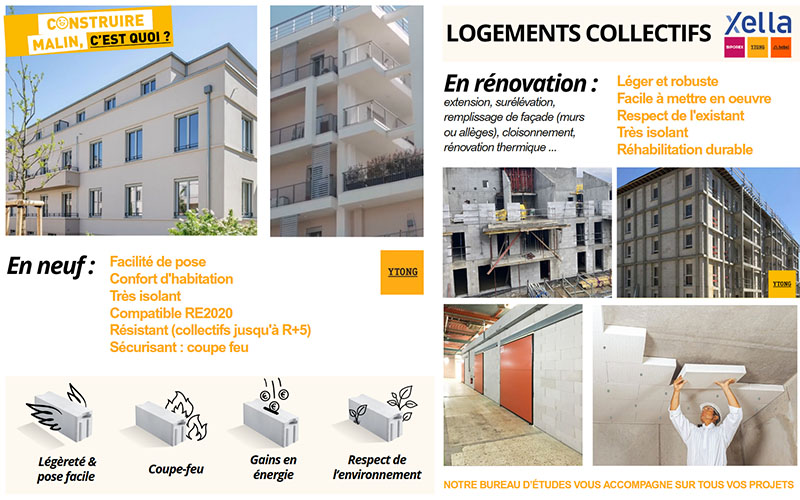Ytong : solution béton cellulaire pour logements neufs et rénovés - Batiweb