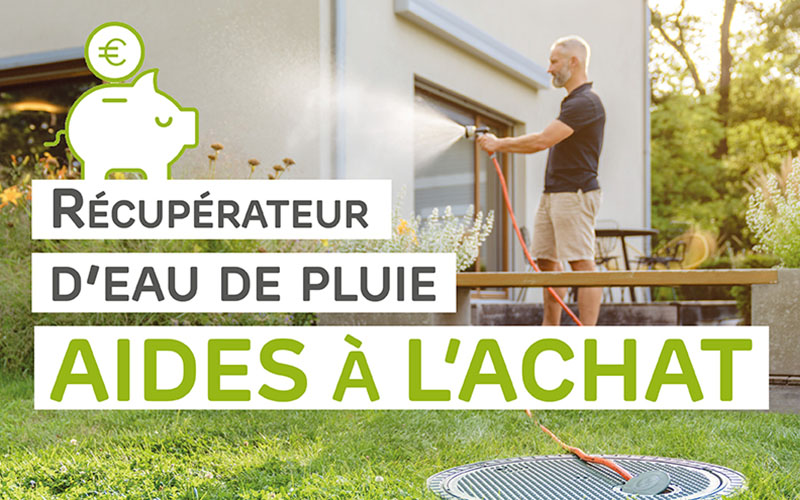 Récupération d’eau de pluie : GRAF facilite l'accès aux aides - Batiweb