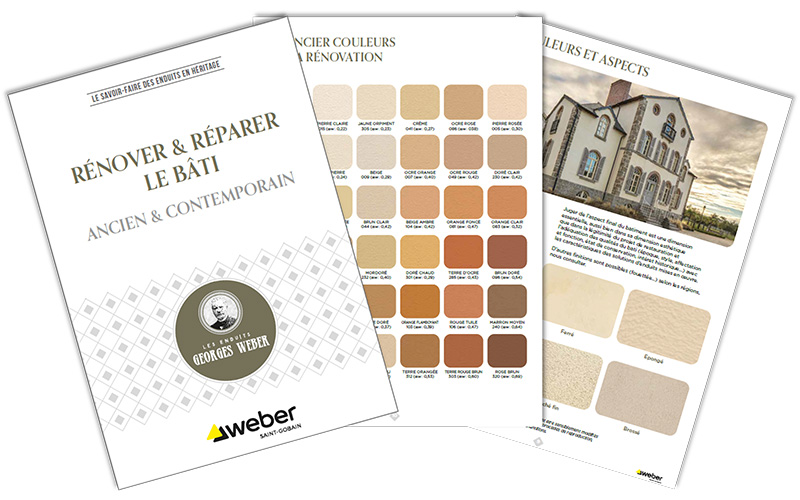 Weber présente une nouvelle brochure dédiée à la rénovation des bâtis anciens et contemporains - Batiweb