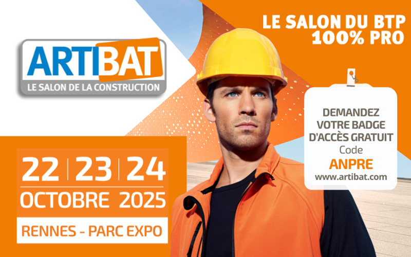 Salon ARTIBAT, Octobre 2025 : l'Innovation au cœur du Bâtiment à Rennes - Batiweb