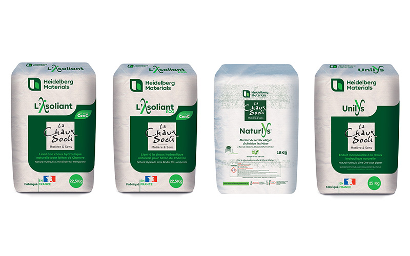 Socli, la nouvelle gamme biosourcée de Heidelberg Materials - Batiweb