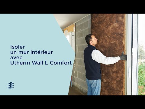 Isoler un mur intérieur avec la solution thermo-acoustique Utherm Wall L Comfort d'Unilin Insulation - Batiweb