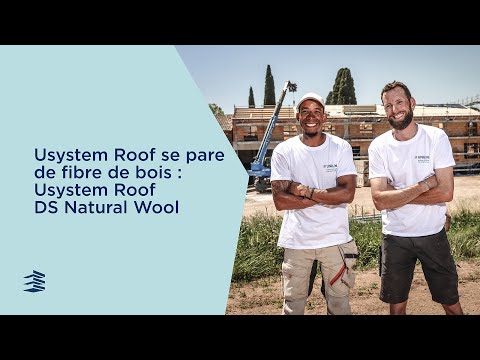 Usystem Roof se pare de fibre de bois : Usystem Roof DS Natural Wool - Batiweb