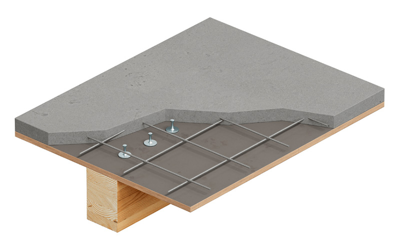 Connecteur FM-CT : solution efficace pour planchers bois-béton - Batiweb