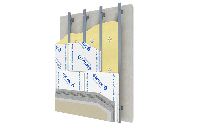 Glasroc X 13 : la plaque de plâtre sans joint à enduire - Batiweb