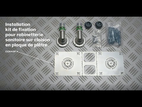 Installation du kit de robinetterie multiskin COMAP - Batiweb