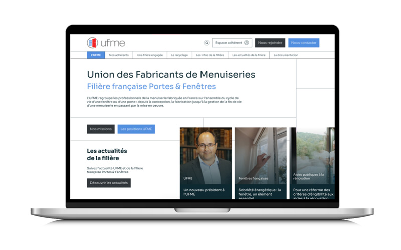 L’UFME lance son nouveau site internet - Batiweb