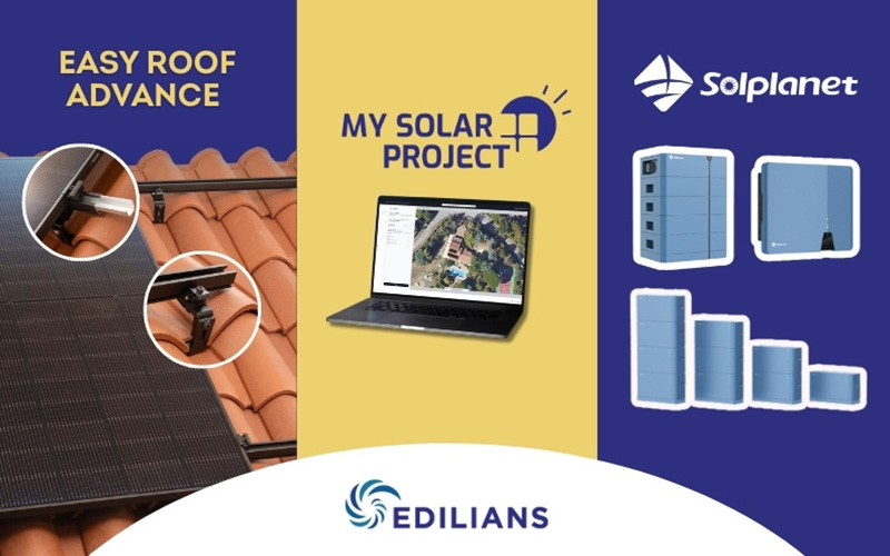 EDILIANS renforce son offre solaire avec l’EASY ROOF ADVANCE - Batiweb