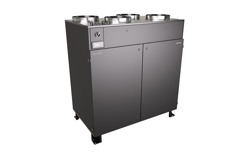 Serencio P UP : centrale de traitement d’air double flux compacte pour le tertiaire - Batiweb