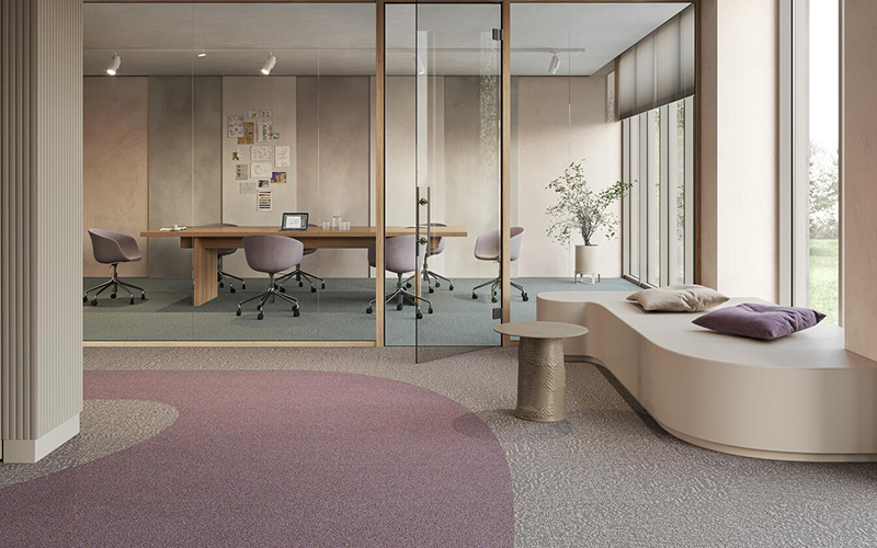 Emerge & Evolve : des sols textiles pensés pour la circularité - Batiweb