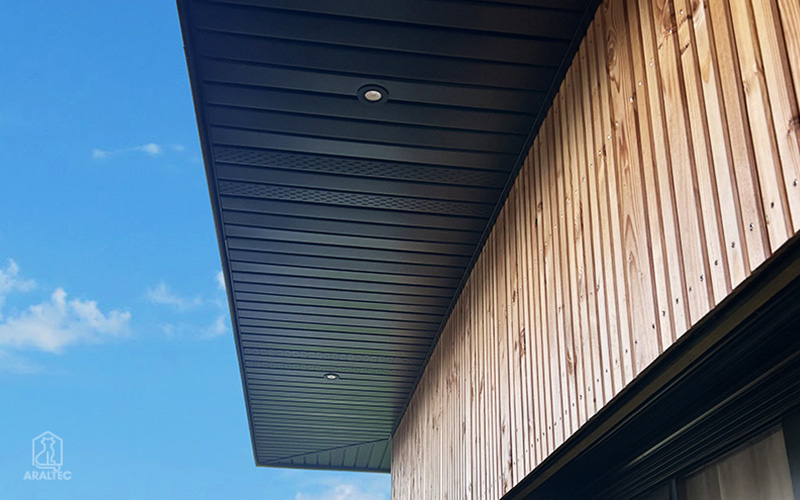 ARALTEC : les lambris en aluminium laqué élégants et durables - Batiweb