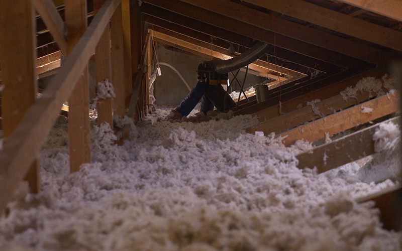 Jetfib duo : la nouvelle solution de Biofib isolation pour les combles perdus - Batiweb