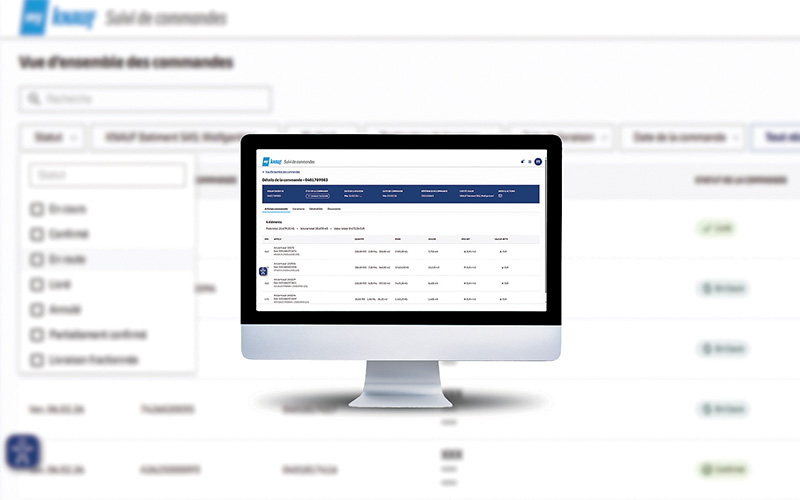 Knauf lance MyKnauf Suivi de commandes : un service digital de suivi en ligne en temps réel - Batiweb