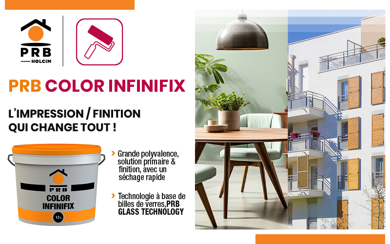 PRB COLOR INFINIFIX : l’impression/finition qui change tout ! - Batiweb