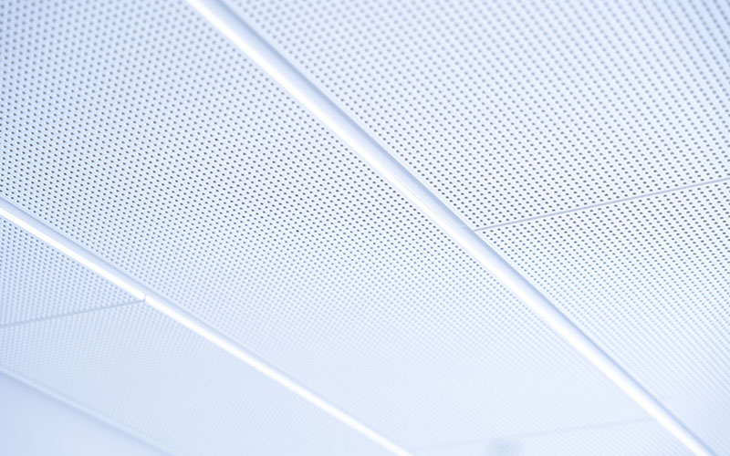 Dalle rectangulaire inédite pour plafonds démontables plâtre - Batiweb