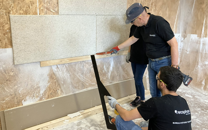 Formations plafonds certifiées Qualiopi Ecophon et Eurocoustic - Batiweb