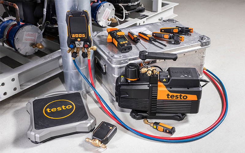 Gamme froid Testo : une chaîne connectée du vide à la charge - Batiweb