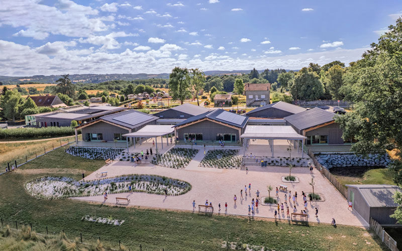 École durable en bois : un village d’enfants innovant - Batiweb