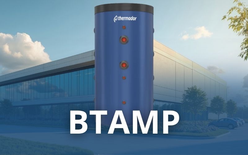 BTAMP : la bouteille de mélange grand volume pour PAC collectives - Batiweb