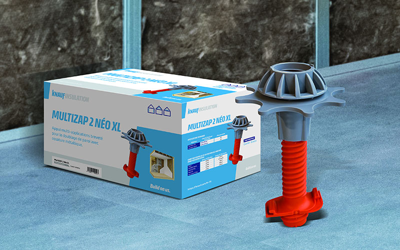 Knauf Insulation lance le MultiZAP 2 Néo XL : une solution innovante pour l’isolation intérieure et les configurations chantier complexes - Batiweb