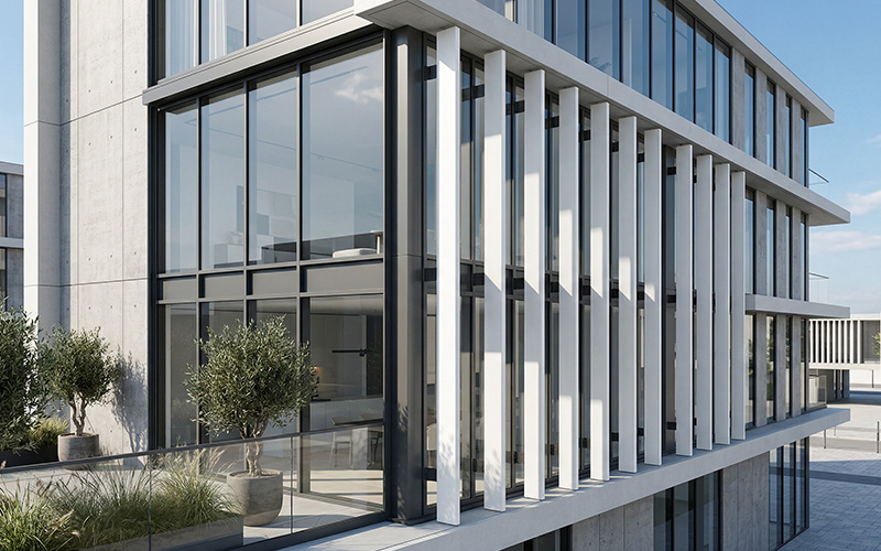 DUCO dévoile Cubic InsertFit, son nouveau système de protection solaire architecturale - Batiweb