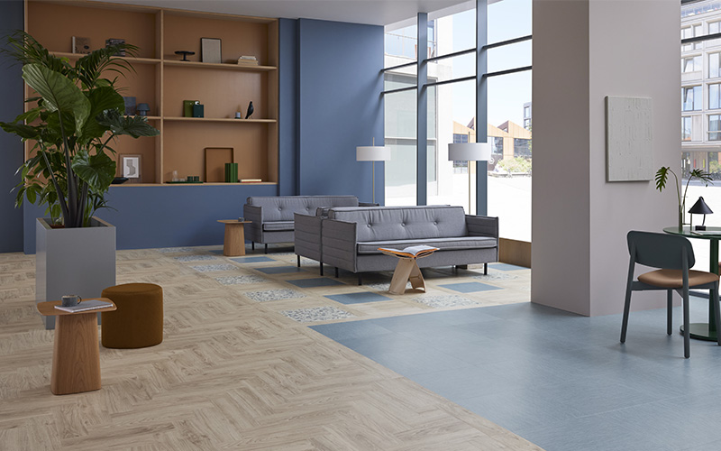 Allura decibel : LVT acoustique fabriquée à Reims alliant durabilité et design - Batiweb