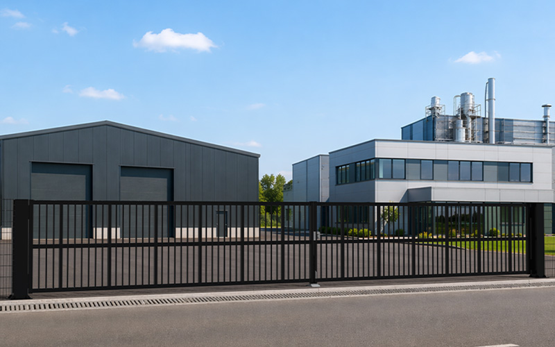 DIRICKX lance des portails industriels grande dimension - Batiweb