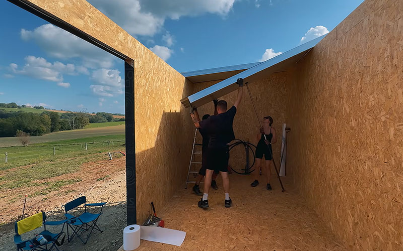 Joris Ide accompagne un projet d’auto-construction innovant dans le Tarn - Batiweb