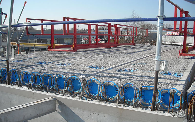 Nouveau plancher à Dalles Alvéolées KP1 sous ATEx, adapté aux charges roulantes - Batiweb