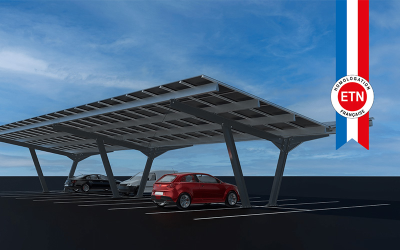 K2 Systems lance l’ombrière photovoltaïque K2 Carport - Batiweb